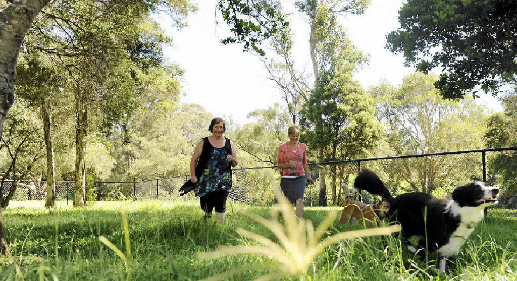 ROOM TO RUN: Rose City residents are keen to see an off-leash dog park in town.